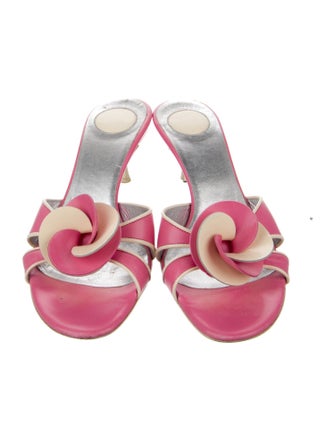 Celine Leather Slides