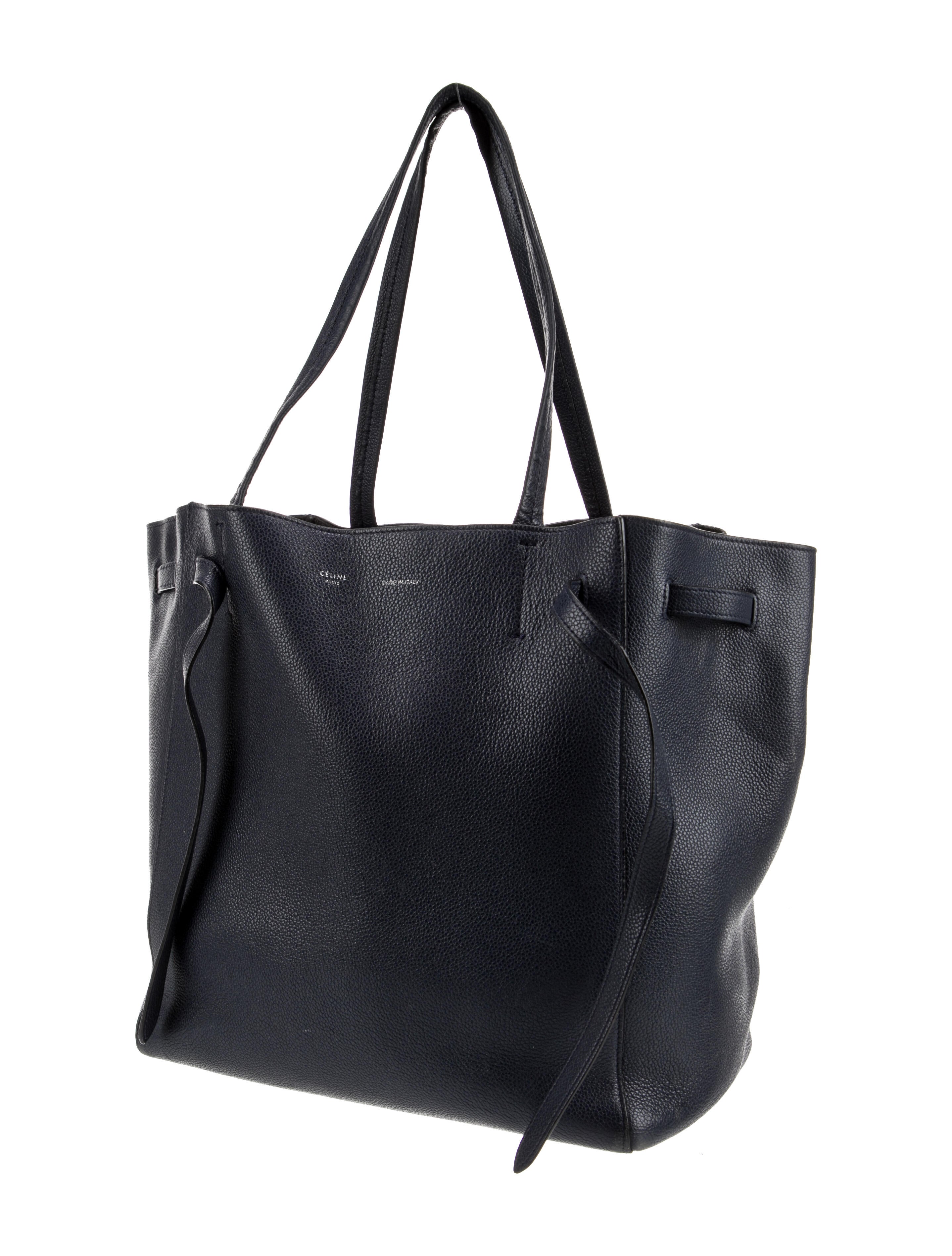 Celine Leather Cabas Phantom Small