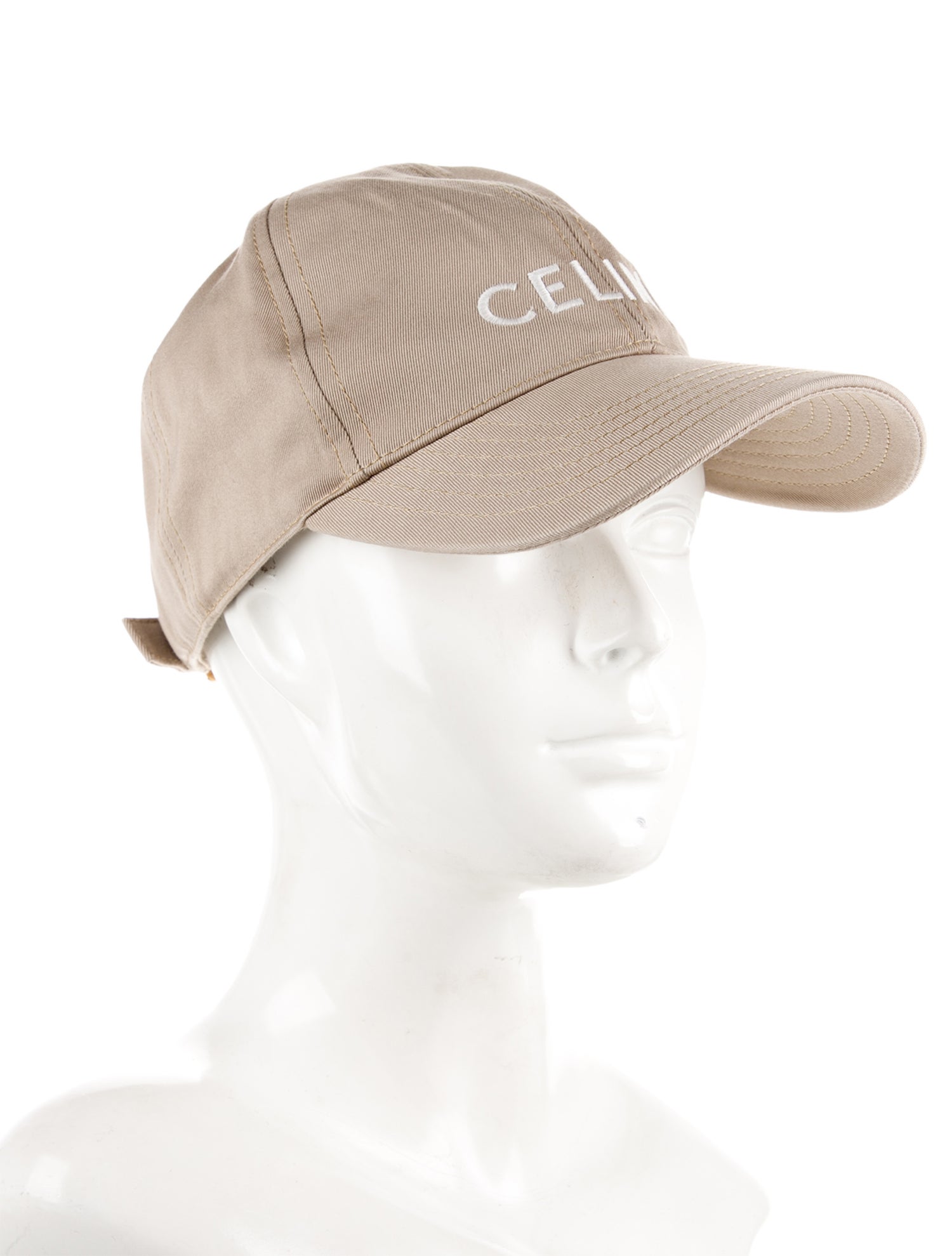 Celine Canvas Baseball Cap