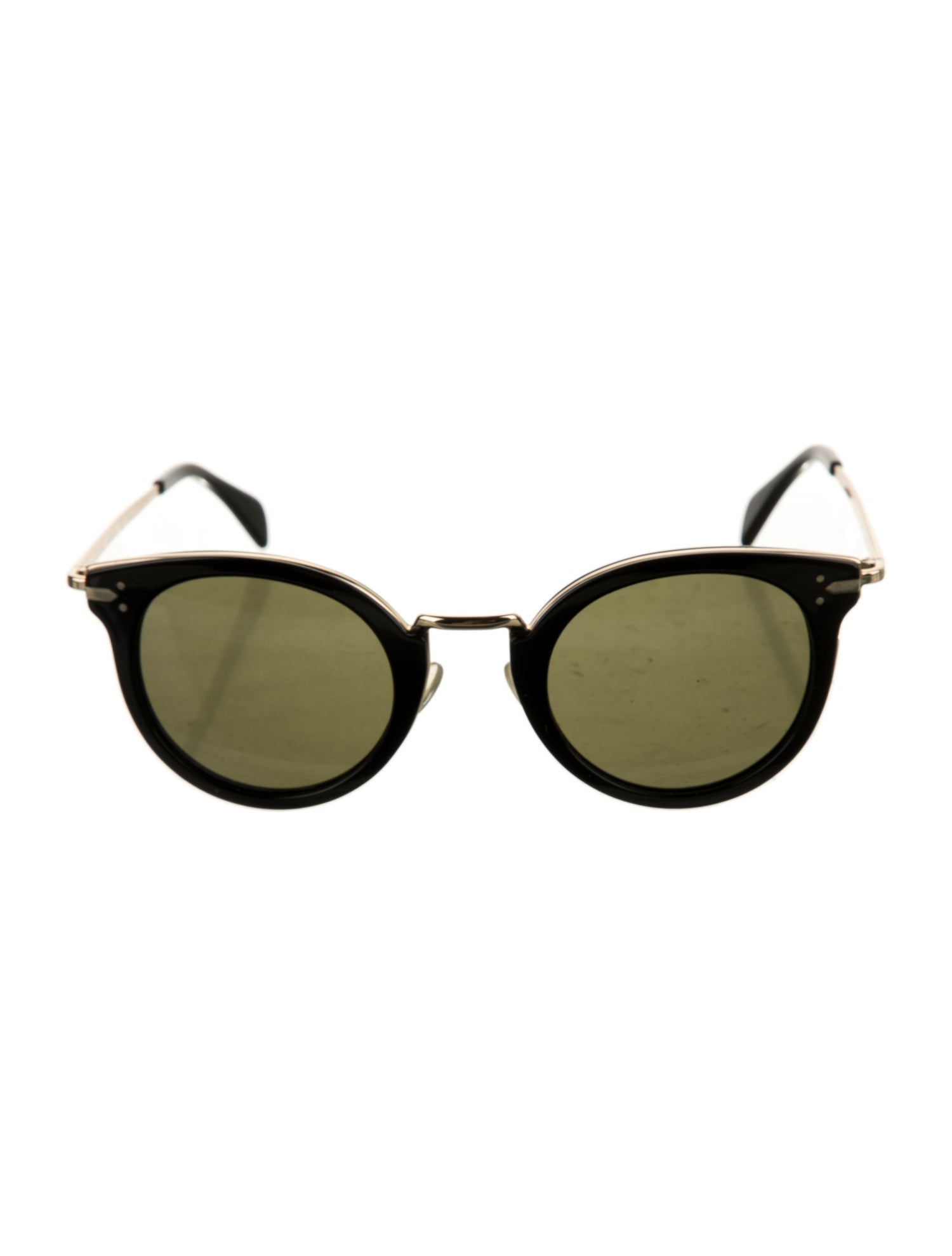 Celine Round Tinted Sunglasses