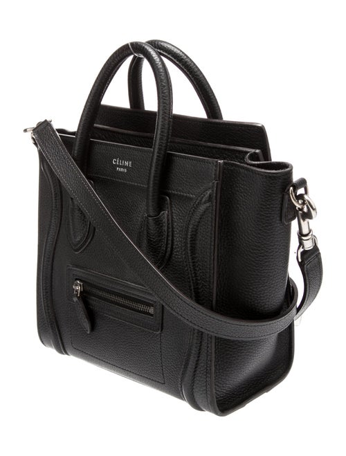 Celine Leather Luggage Nano