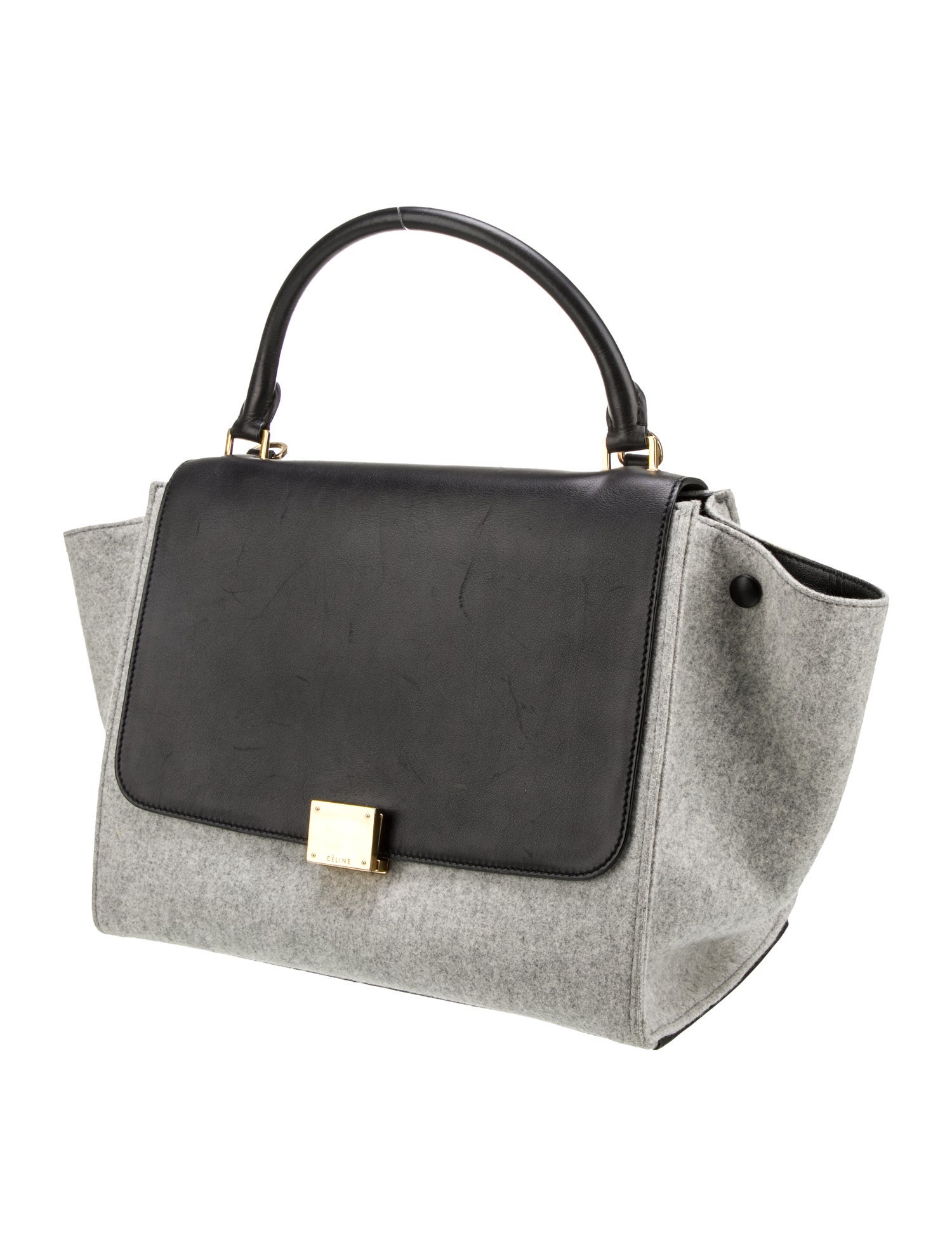 Celine Leather Trapeze Medium