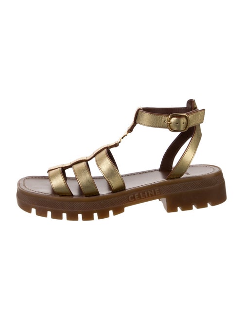 Celine Clea Triomphe Gladiator Sandals
