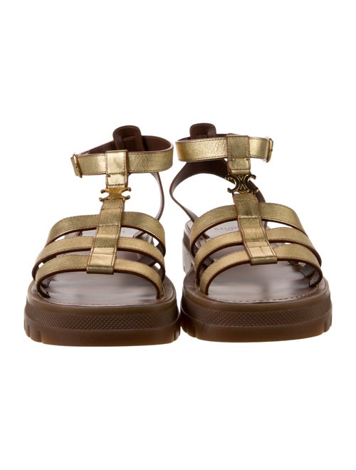 Celine Clea Triomphe Gladiator Sandals