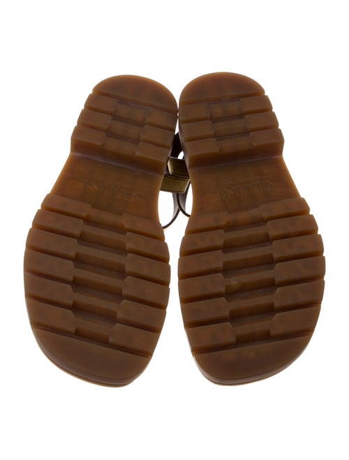 Celine Clea Triomphe Gladiator Sandals