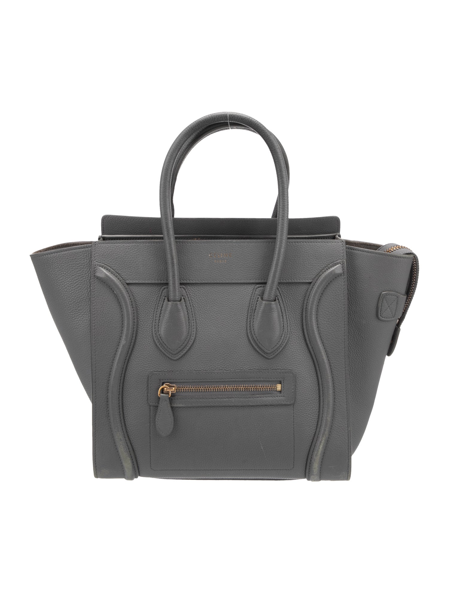 Celine Leather Luggage Micro