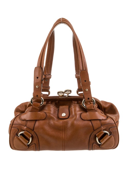 Celine Leather Shoulder Bag