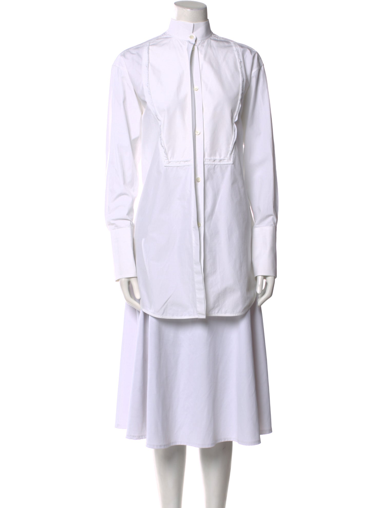 Celine Mock Neck Long Sleeve Tunic