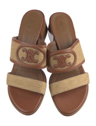 Celine Leather Slides