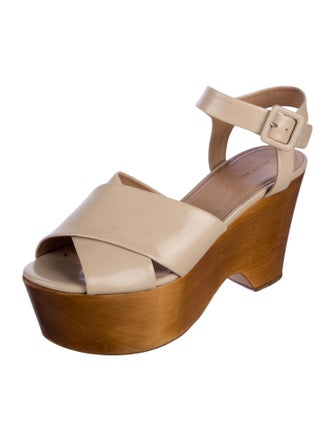 Celine Patent Leather Mules