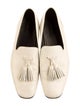 Celine Leather Tassel Accents Loafers