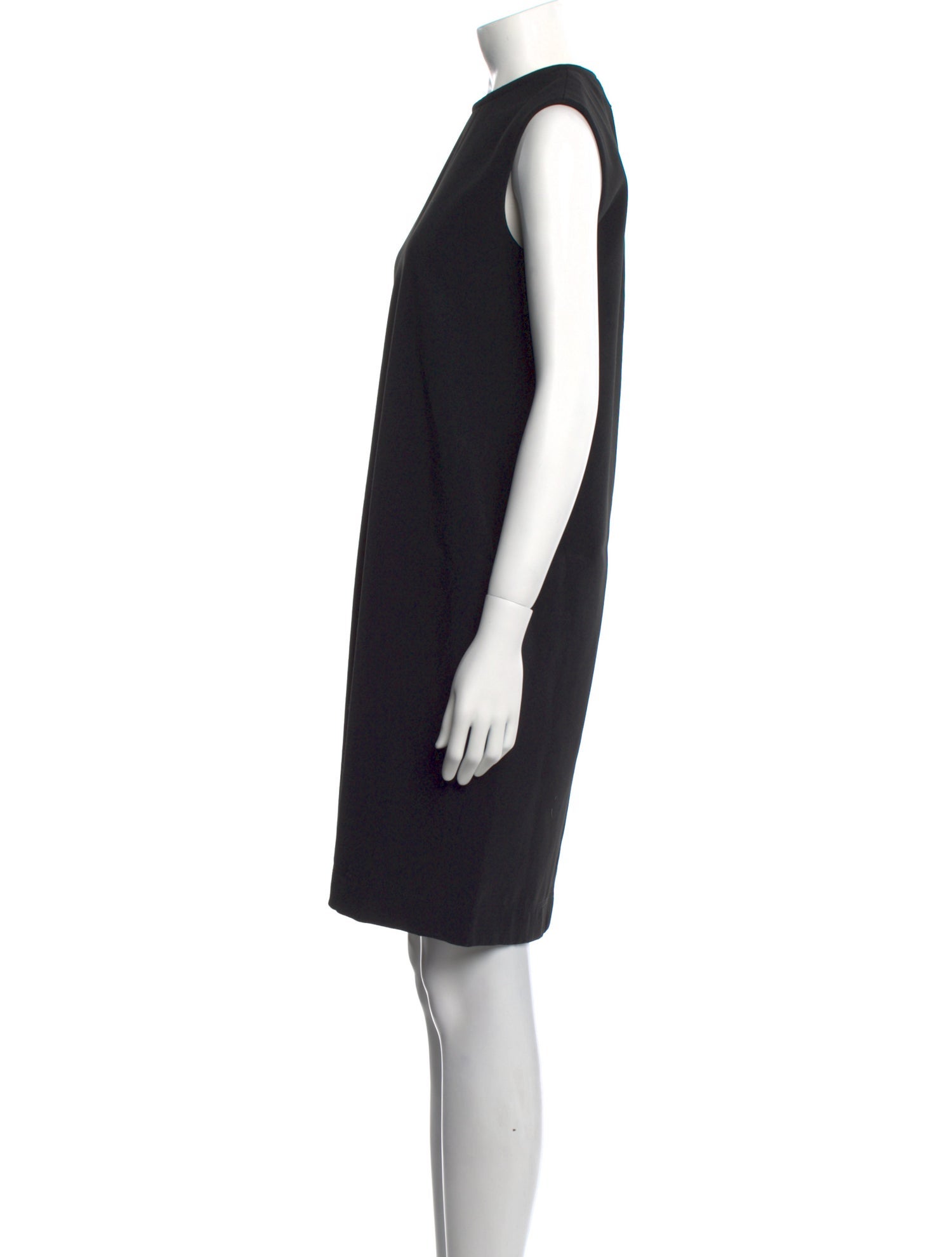 Celine Crew Neck Knee-Length Dress