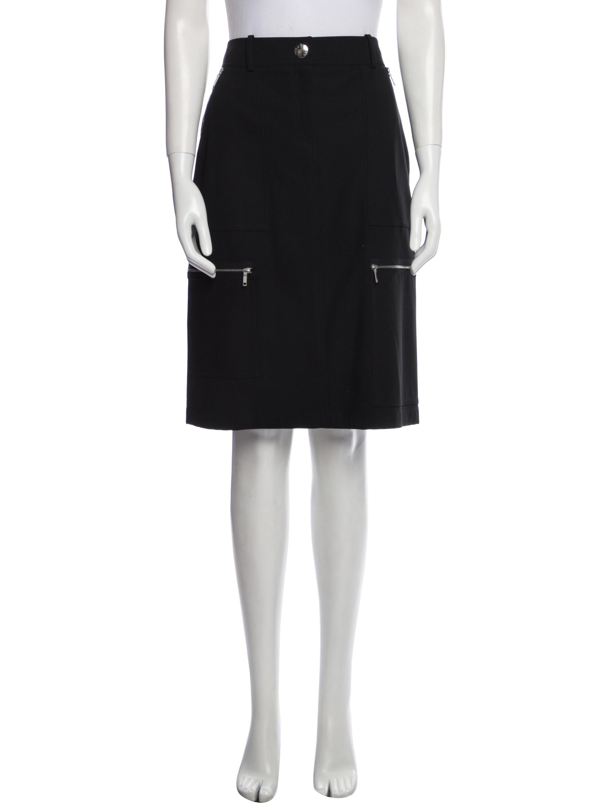 Celine Vintage Knee-Length Skirt