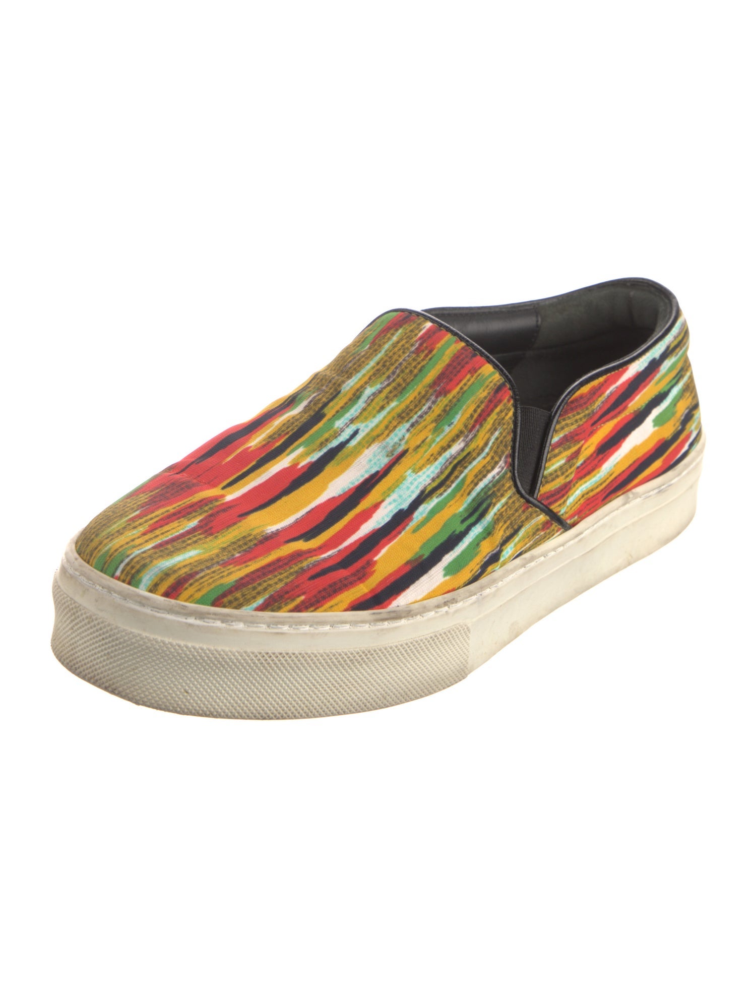 Celine Canvas Printed Sneakers