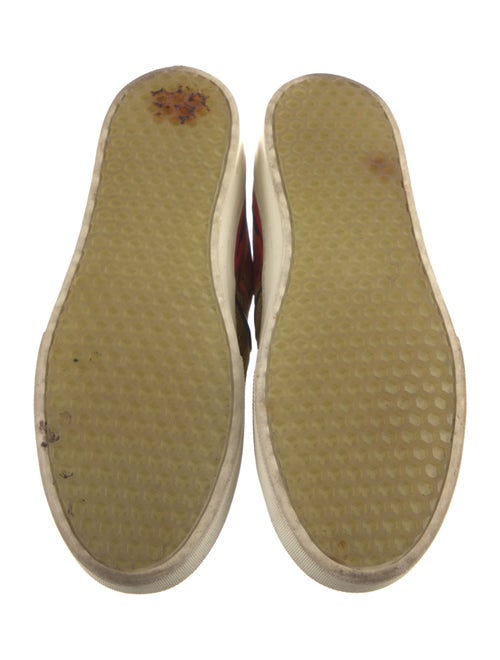 Celine Canvas Printed Sneakers