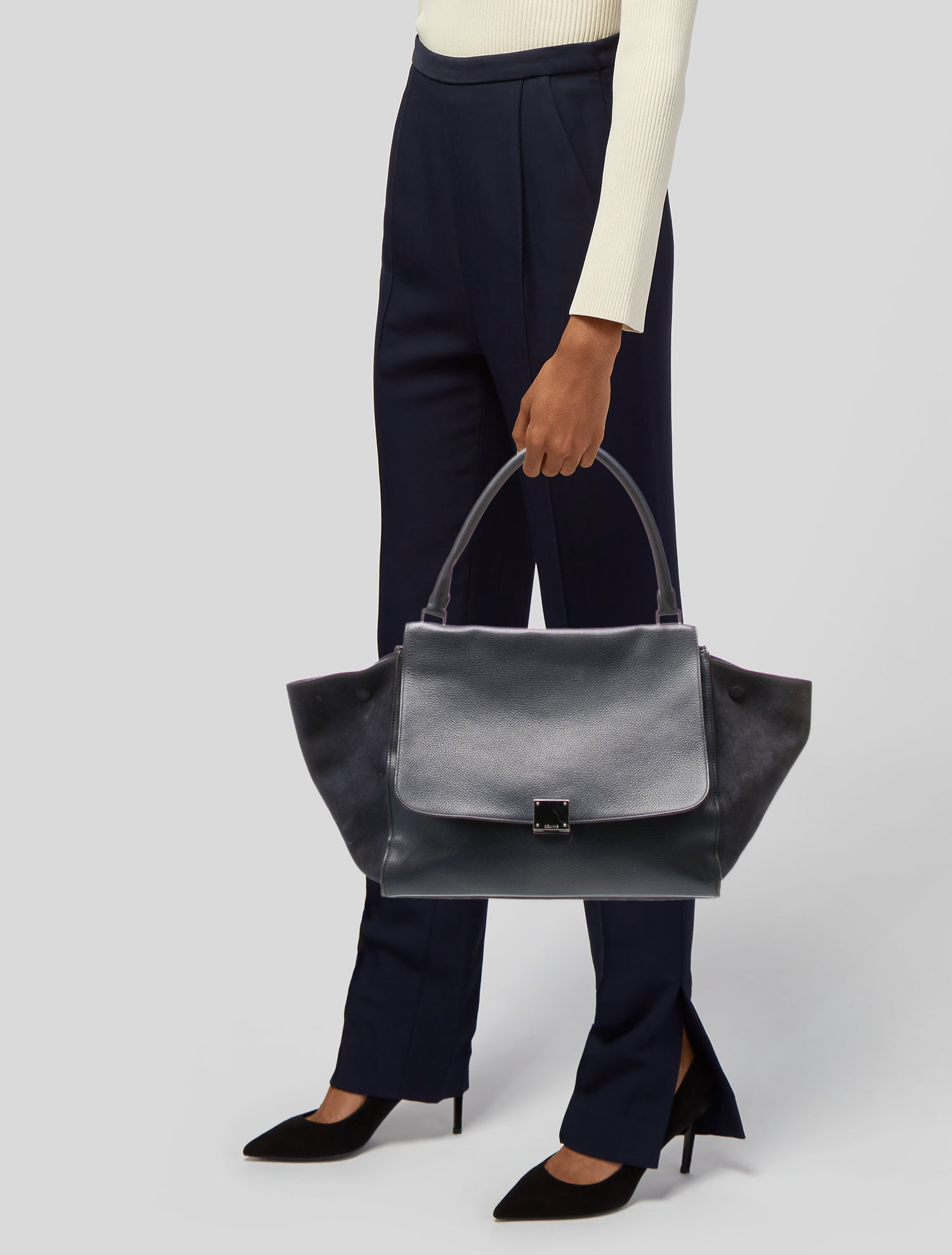 Celine Leather Trapeze Medium