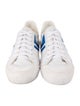 Celine Canvas Leather Trim Embellishment Sneakers
