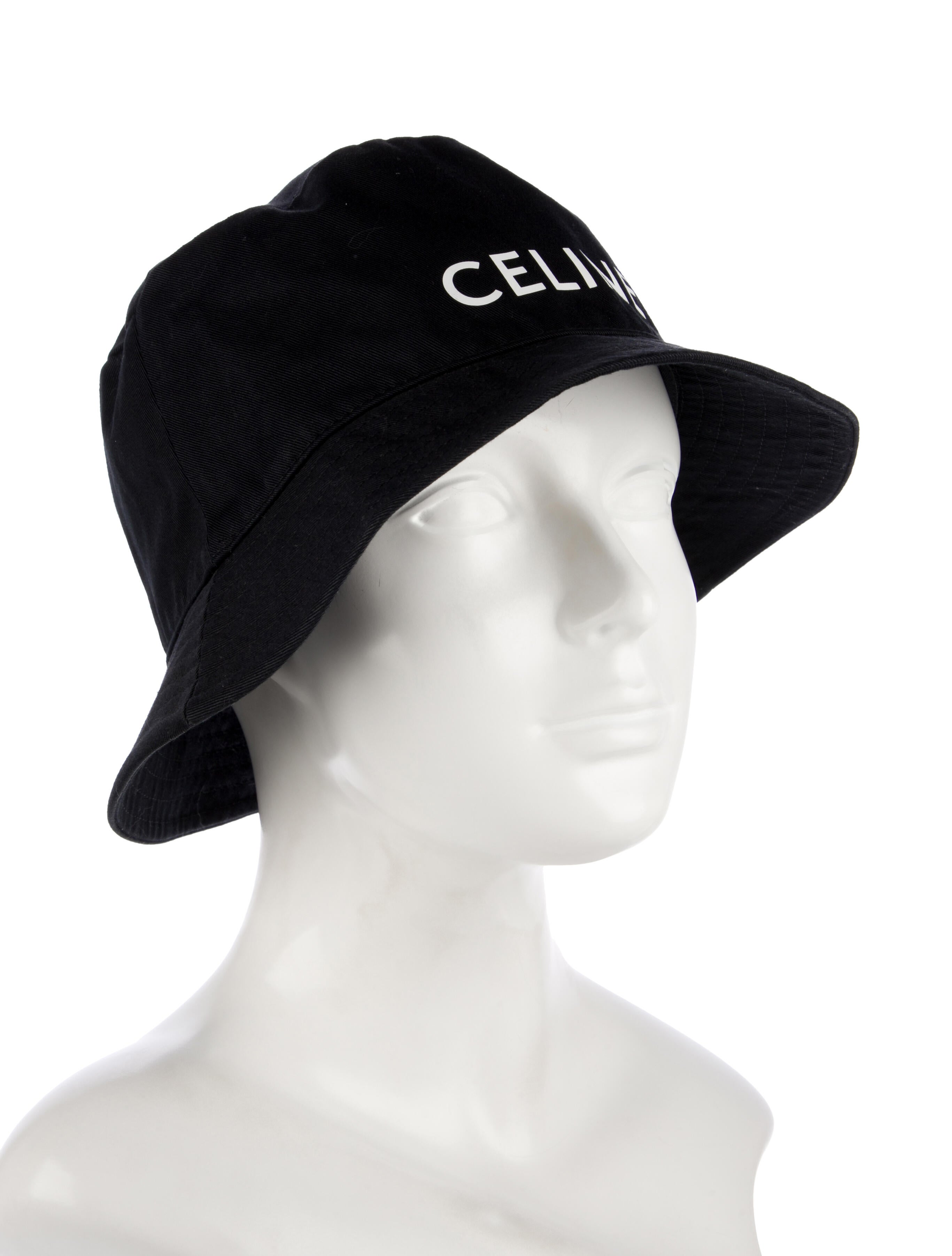 Celine Logo Embellished Bucket Hat