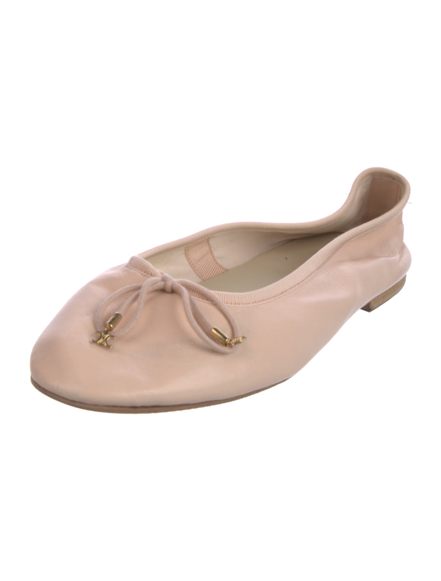 Celine Leather Ballet Flats