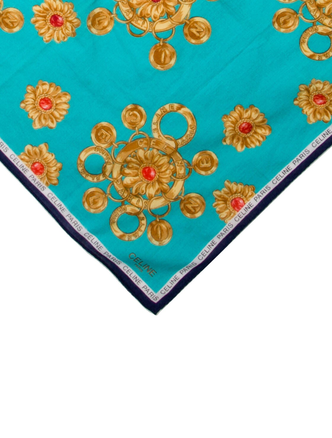 Celine Floral Print Bandana