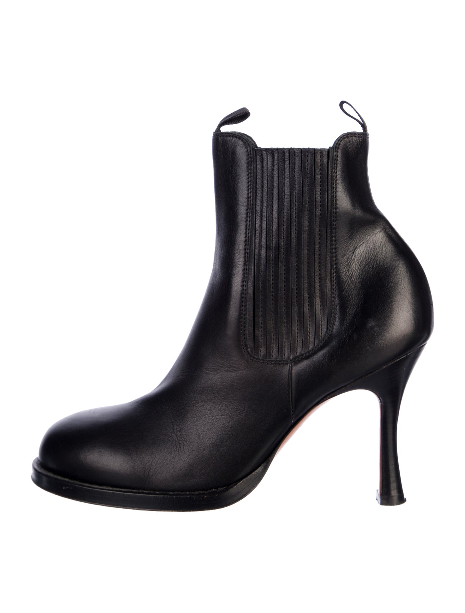 Celine Leather Chelsea Boots