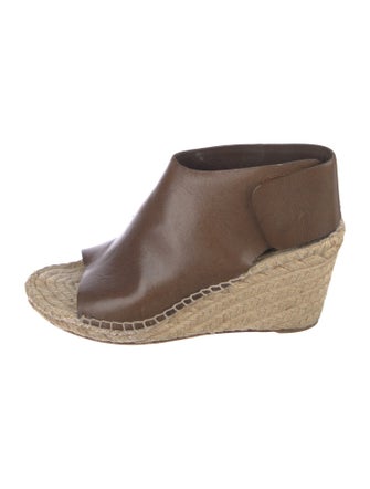 Celine Leather Espadrilles