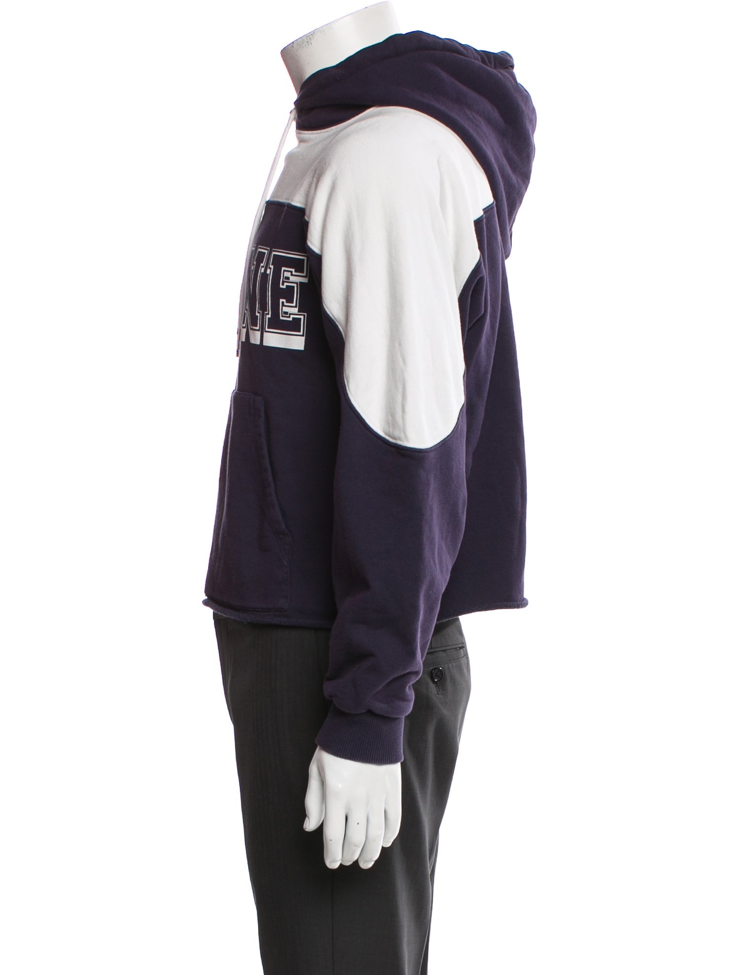 Celine Colorblock Pattern Crew Neck Hoodie