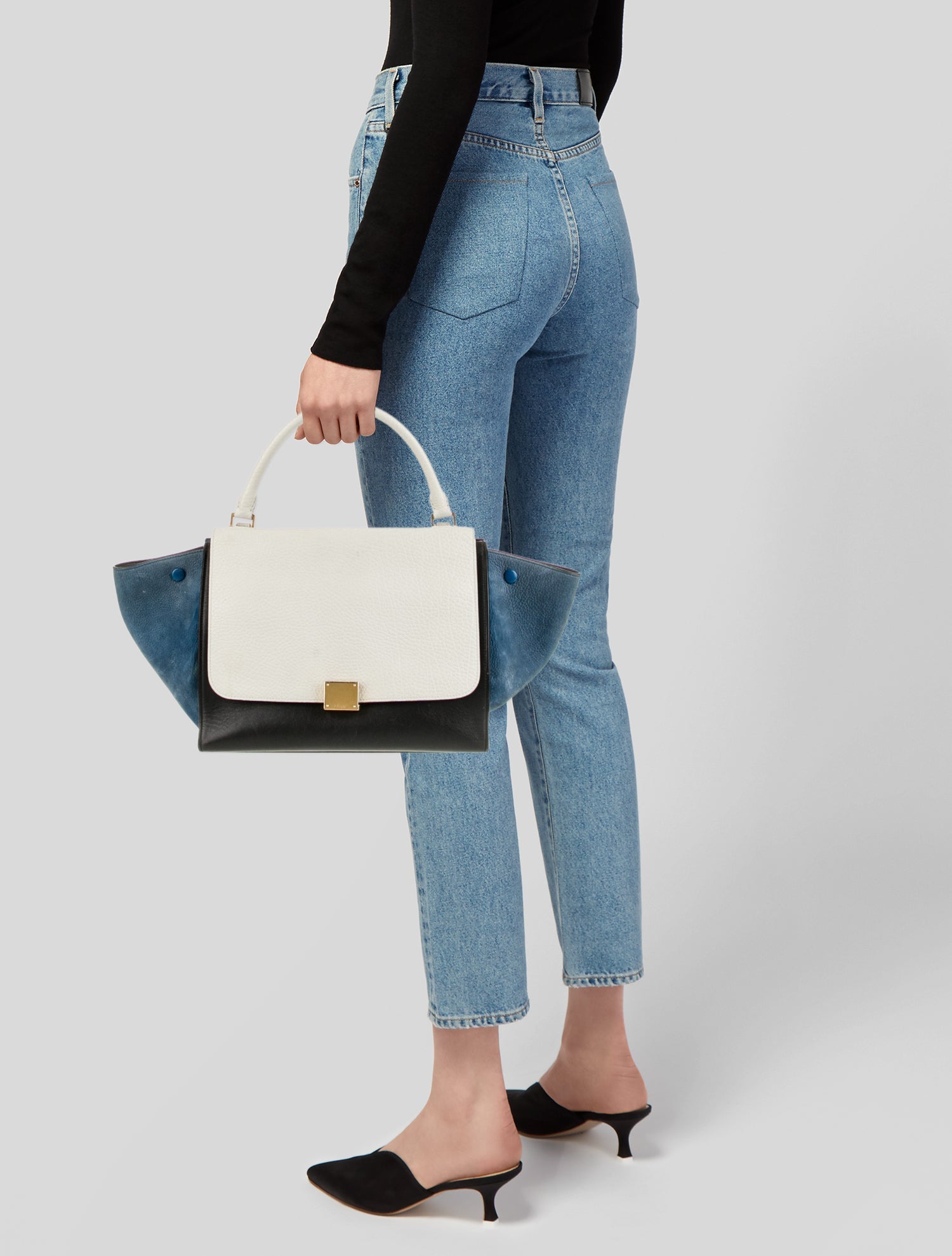 Celine Leather Trapeze Medium