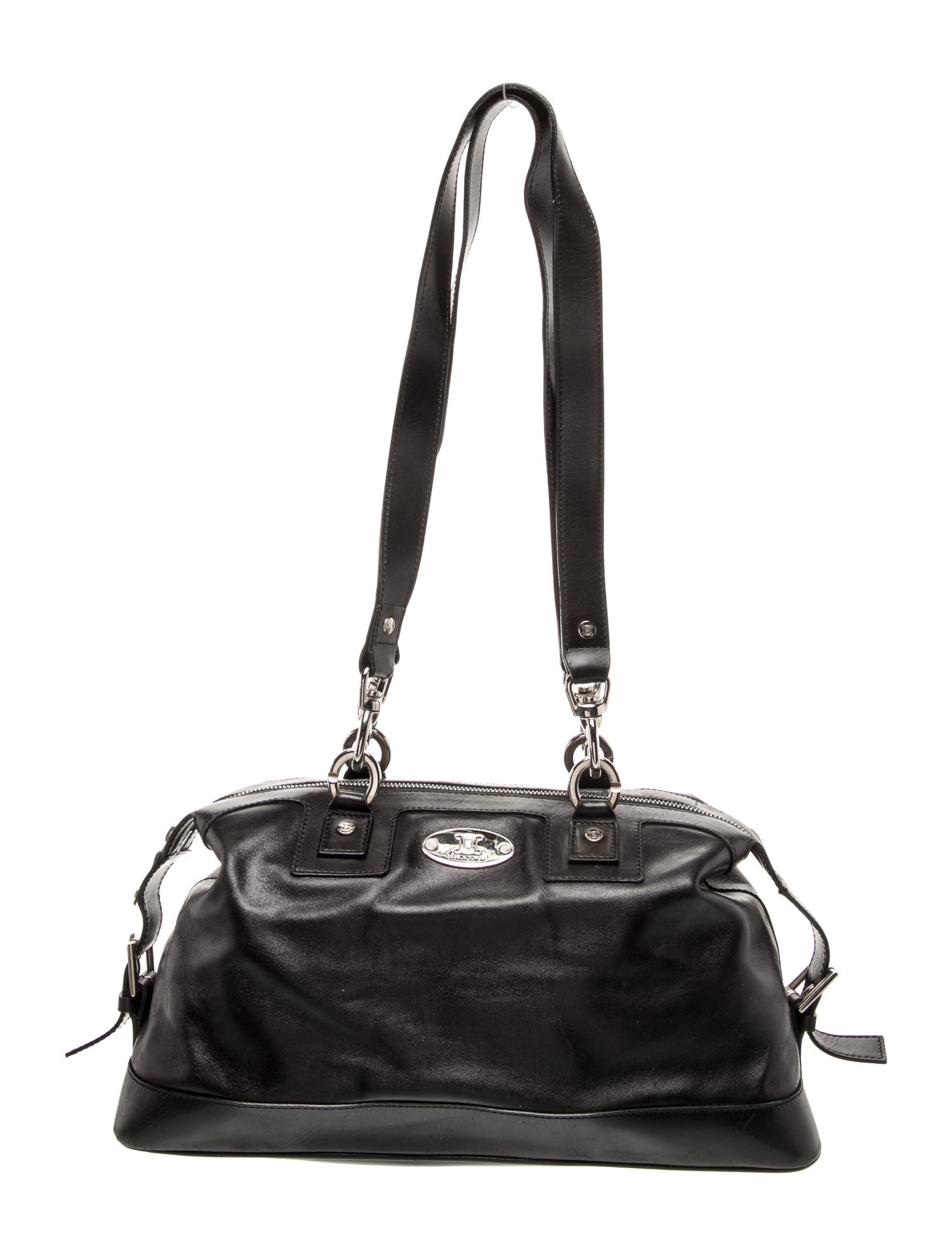 Celine Leather Shoulder Bag Vintage