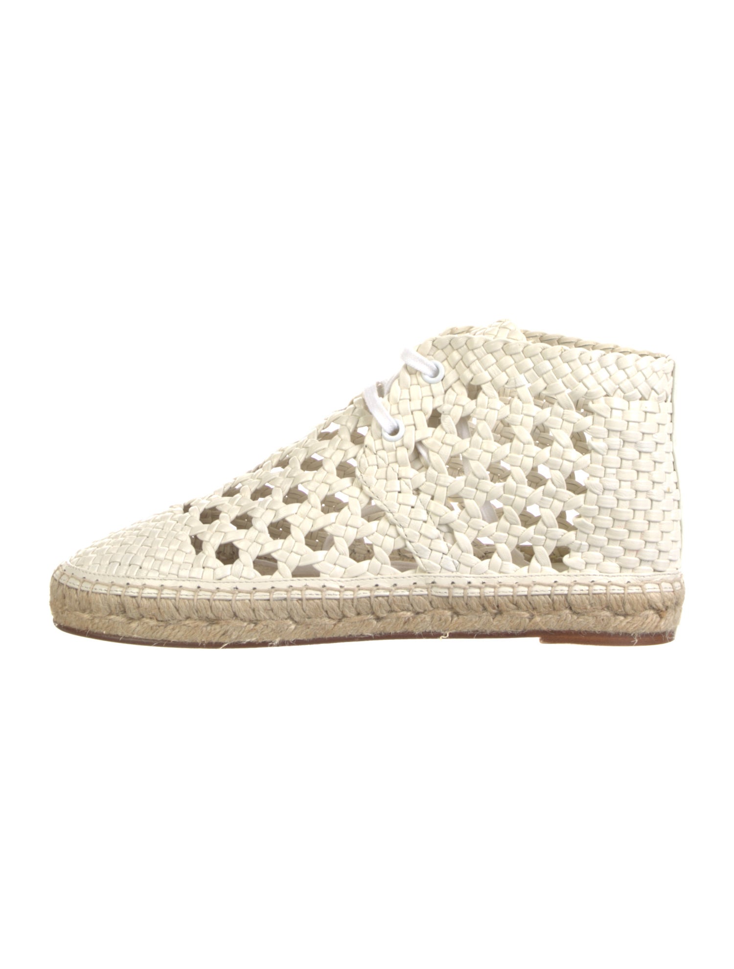 Celine Leather Espadrille Sneakers