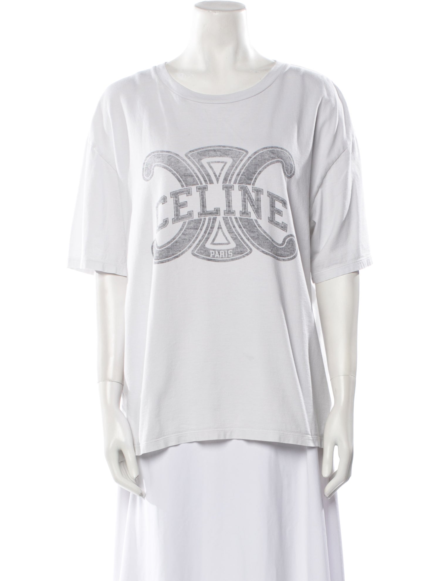 Celine Oversized Graphic Print T-Shirt