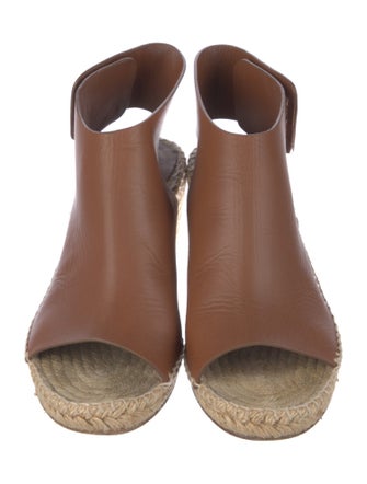 Celine Leather Espadrilles