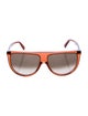 Celine Aviator Gradient Sunglasses