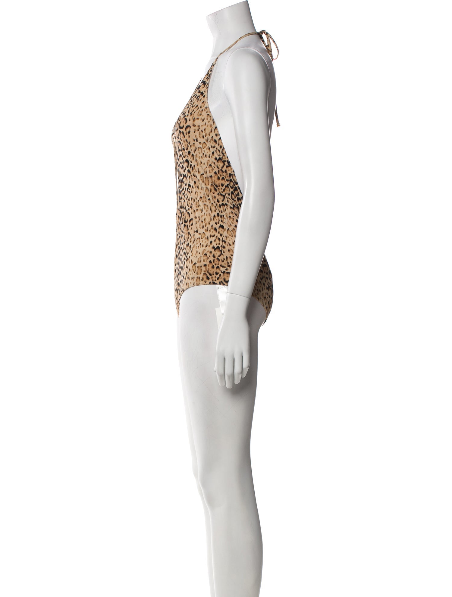 Celine Animal Print One-Piece w/ Tags