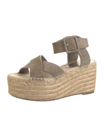 Celine Suede Espadrilles