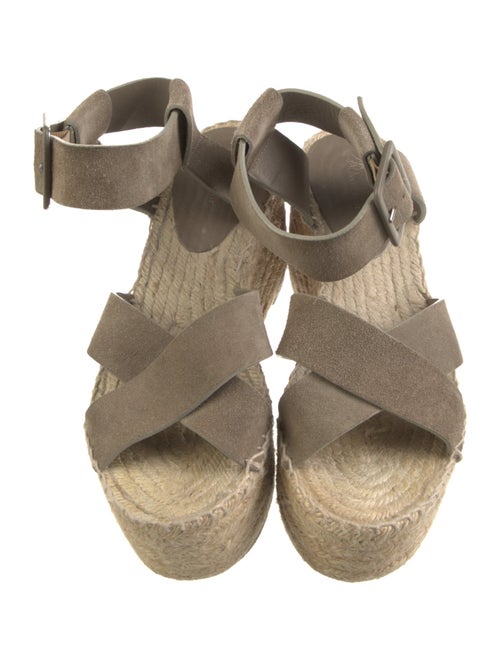 Celine Suede Espadrilles