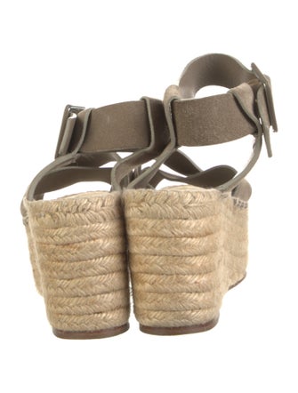 Celine Suede Espadrilles