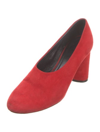 Celine Suede Pumps