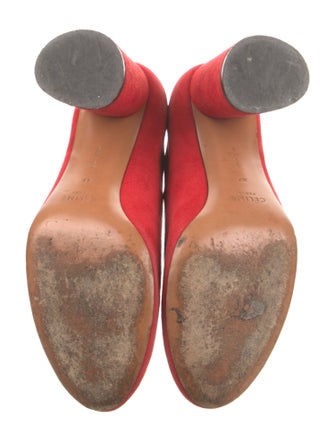 Celine Suede Pumps
