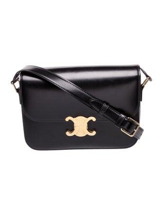 Celine Leather Triomphe Medium