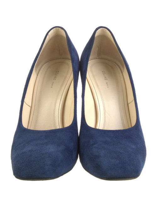 Celine Suede Pumps
