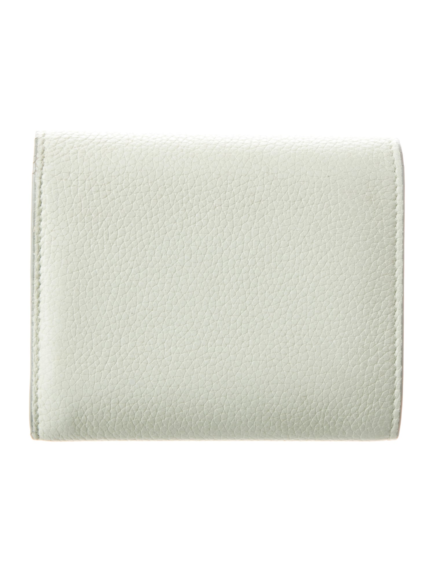 Celine Leather Compact Wallet
