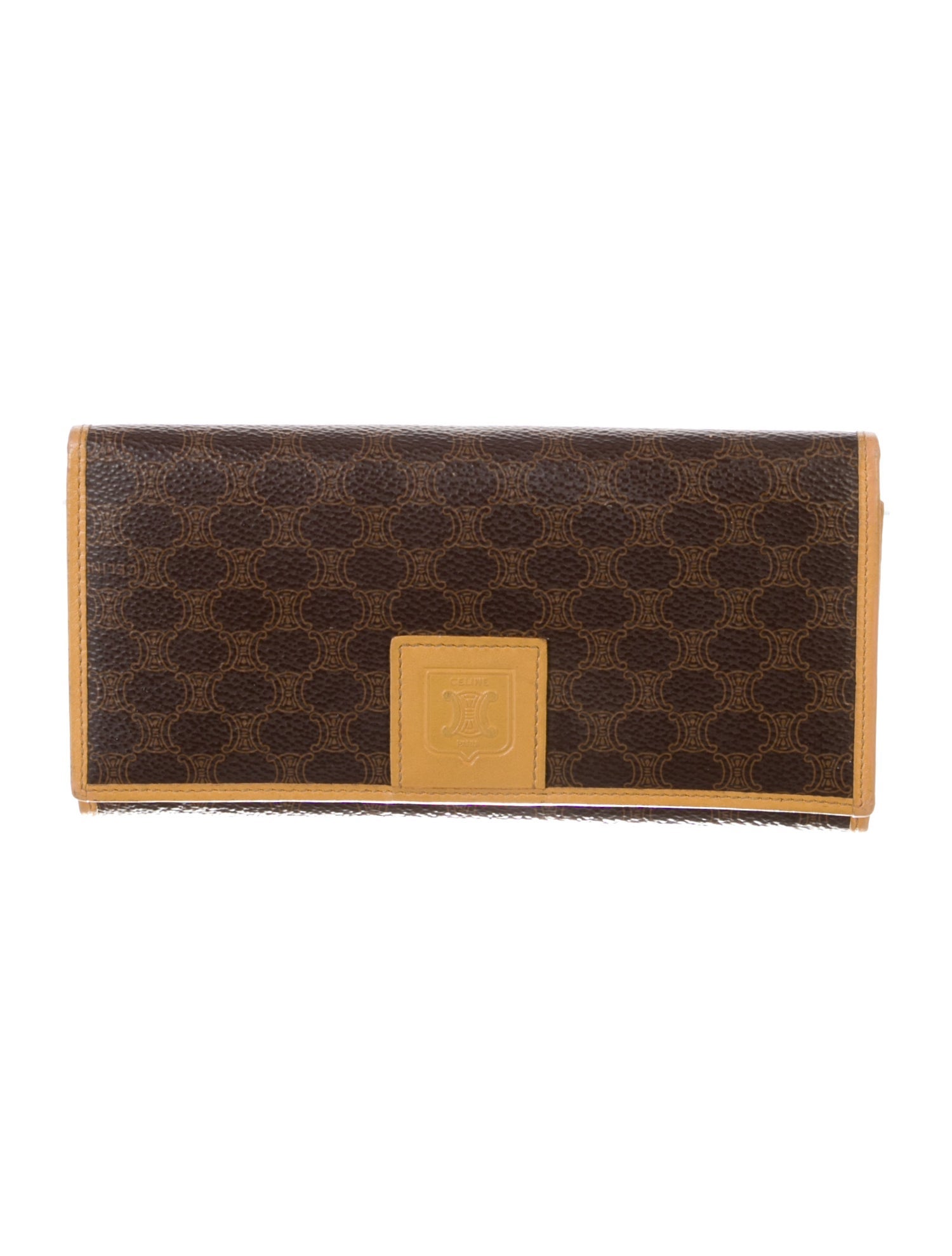 Celine Vintage Macadam Wallet - Brown Wallets, Accessories