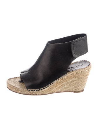 Celine Leather Espadrilles