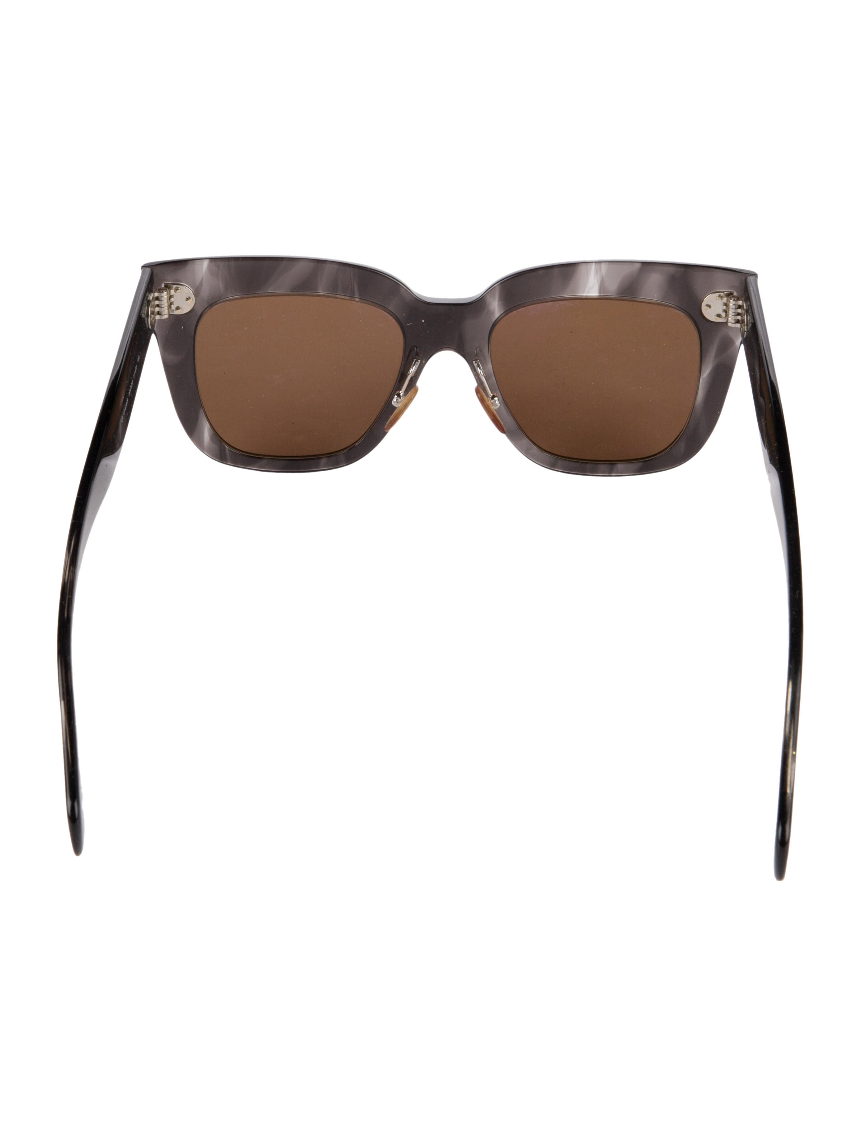 Celine Wayfarer Mirrored Sunglasses