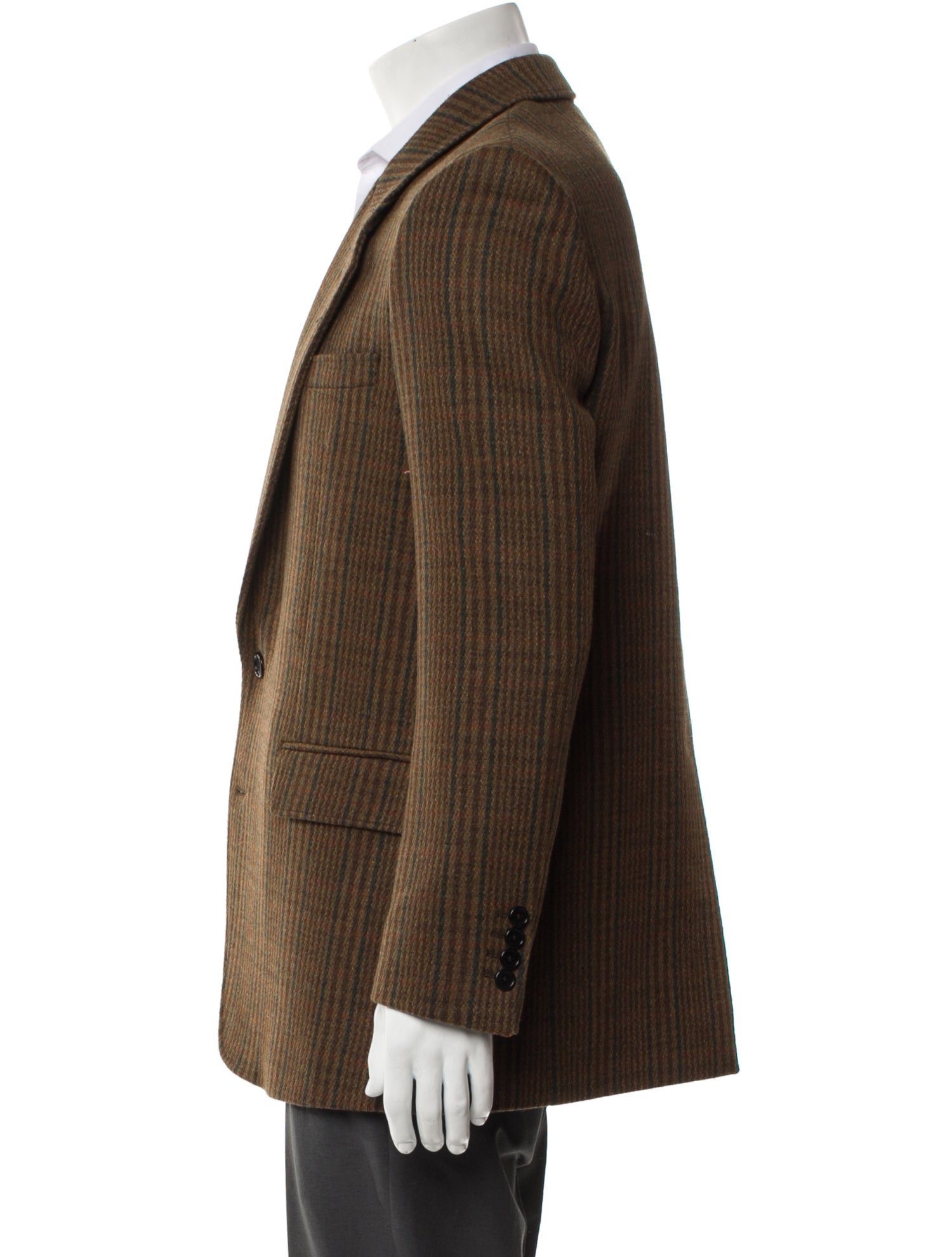 Celine Wool Striped Blazer