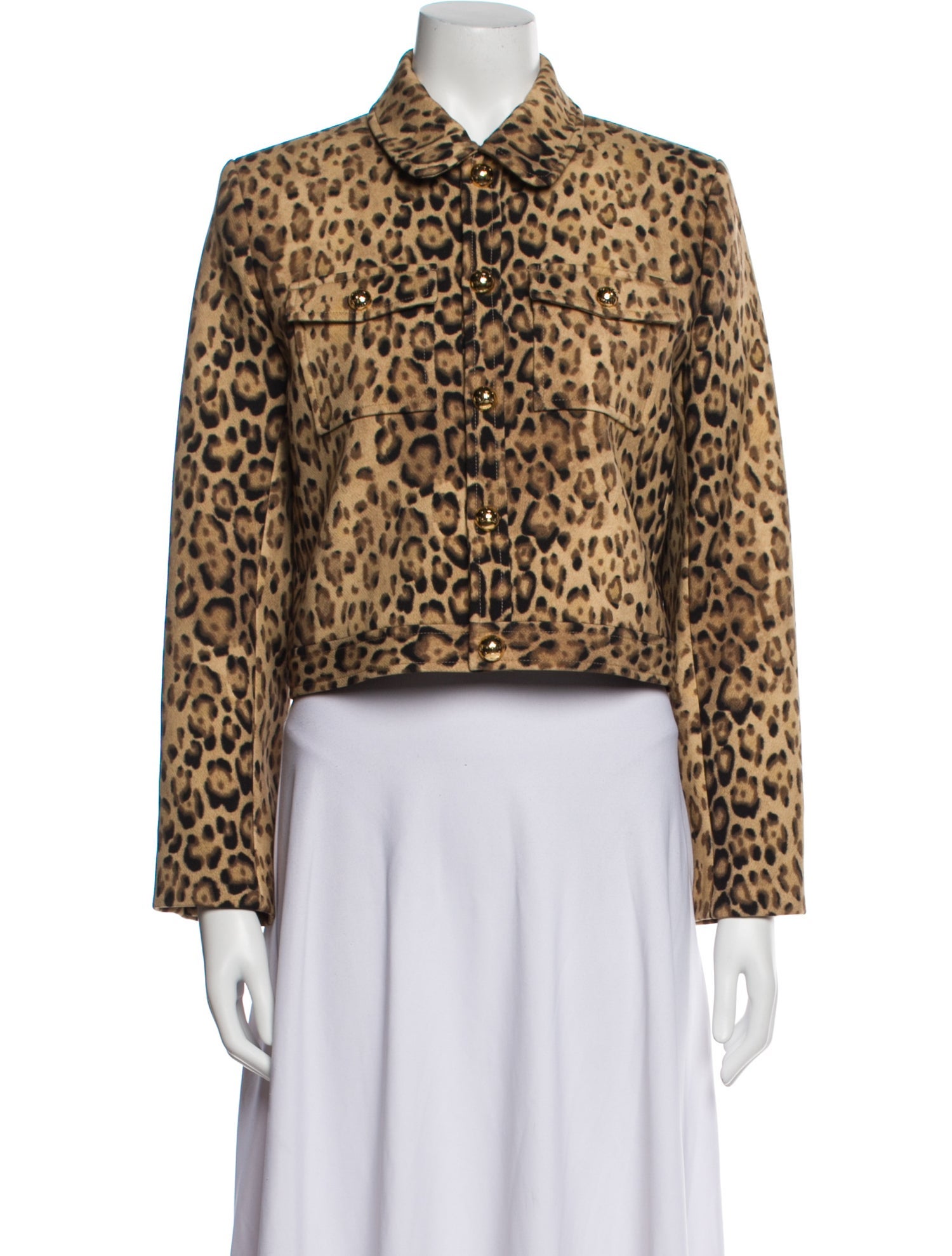Celine Wool Animal Print Jacket w/ Tags