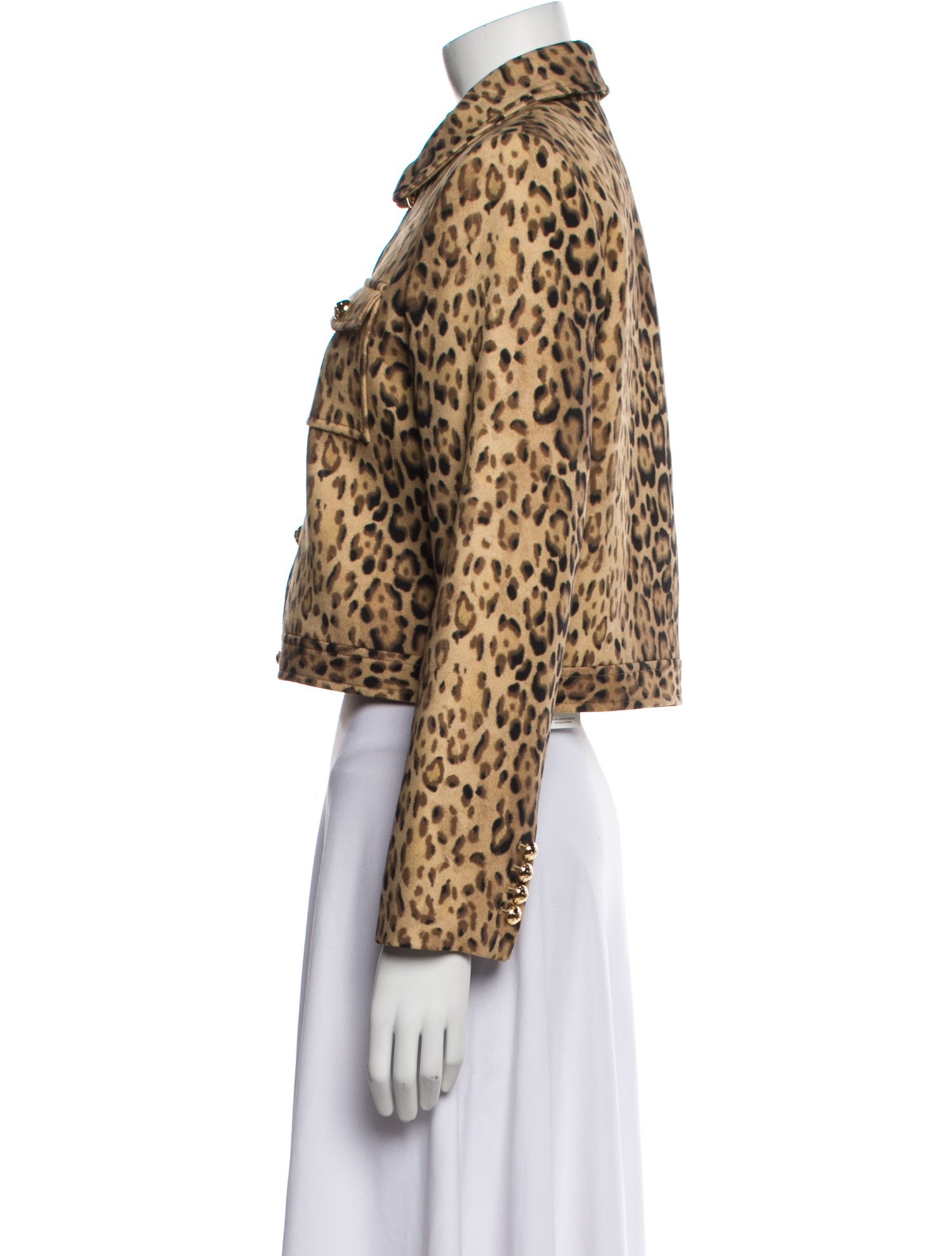 Celine Wool Animal Print Jacket w/ Tags