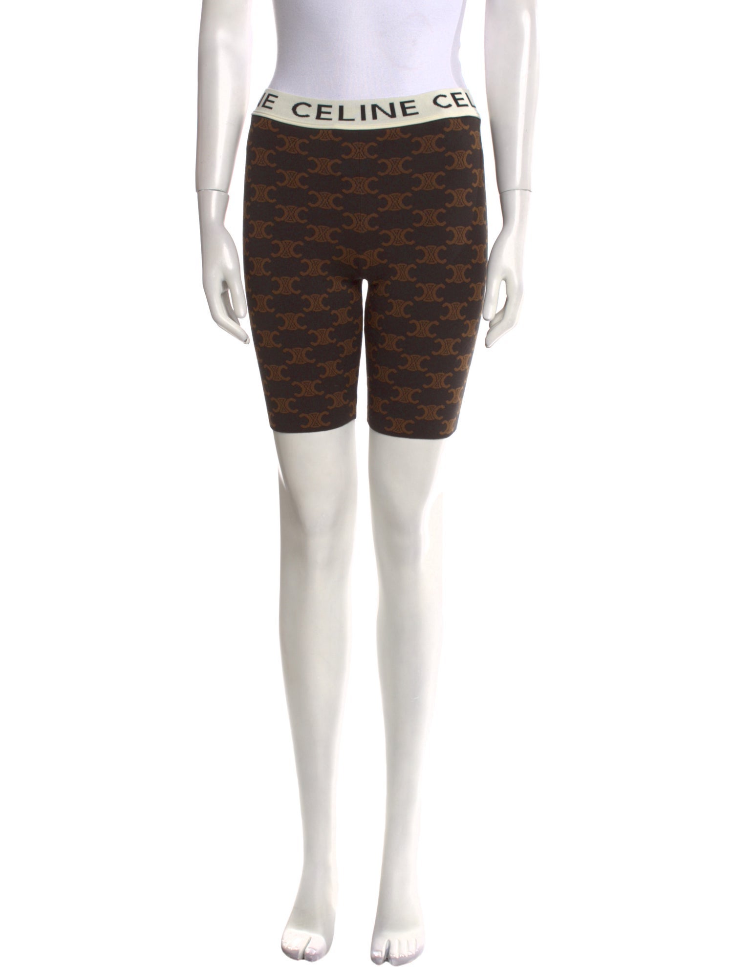 Celine Silk Knee-Length Shorts w/ Tags