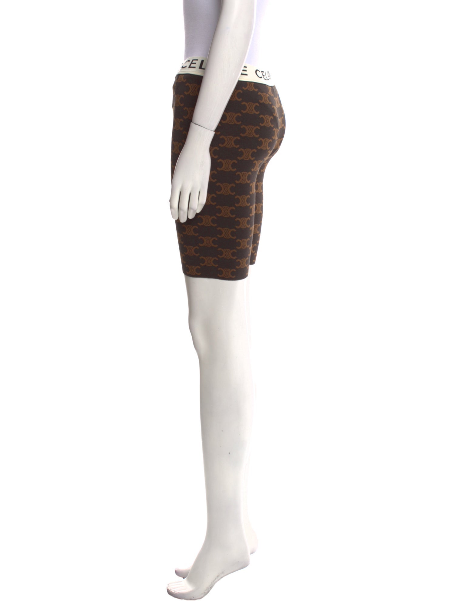 Celine Silk Knee-Length Shorts w/ Tags